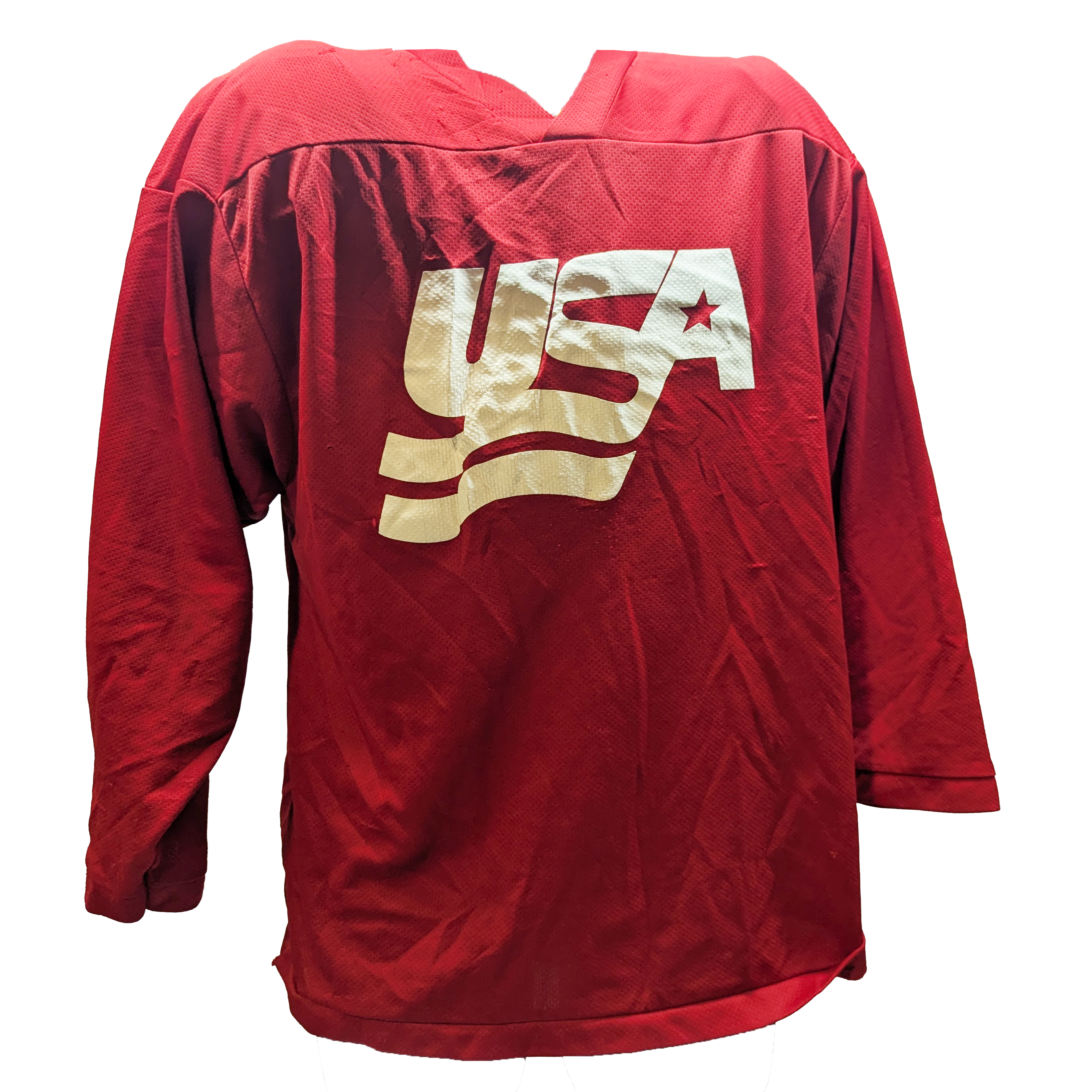 K1 - Maillot d'entraînement d'occasion de l'équipe américaine (logo blanc)